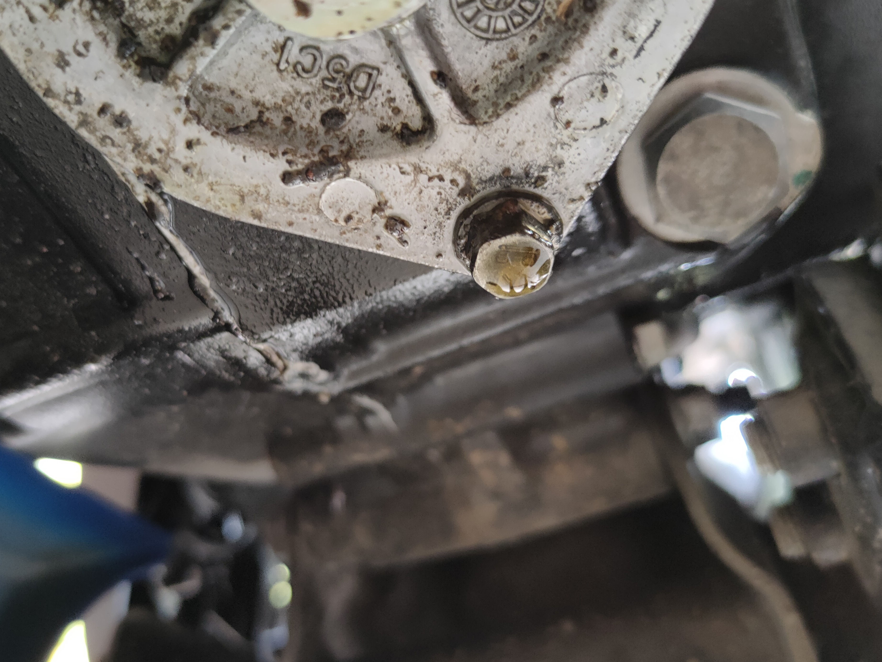 There is oil leakage in the engine. What could be the reason ?